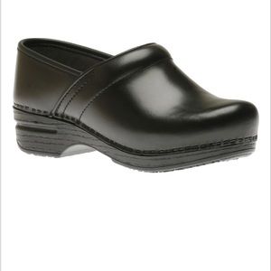 Women’s black Dansko clogs